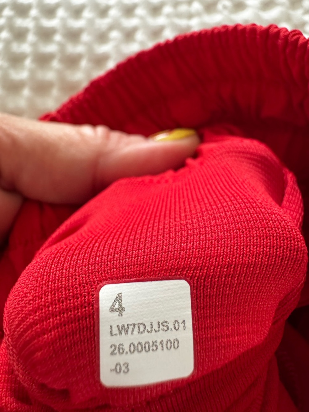lululemon athletica Red Split-Hem Athletic Shorts - Picture 3 of 4